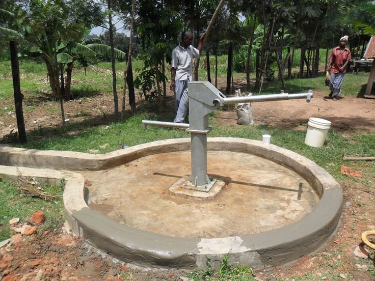 bore hole water system at beta construction